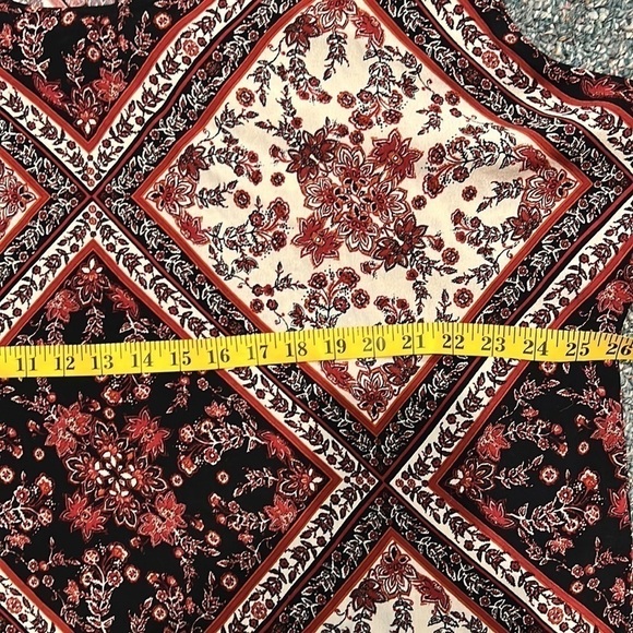 Zara Woman Boho Blouse Size M/L - Picture 6 of 7